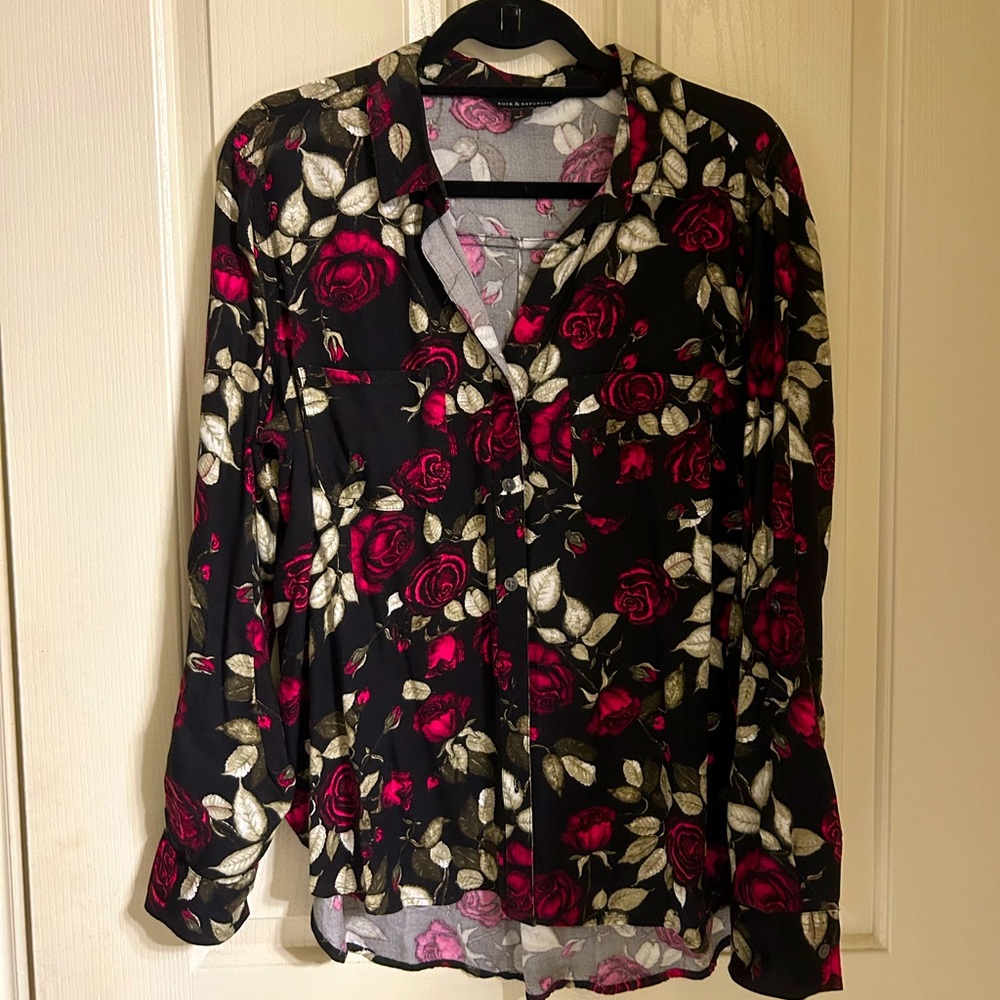 Rock &  Republic button down blouse.